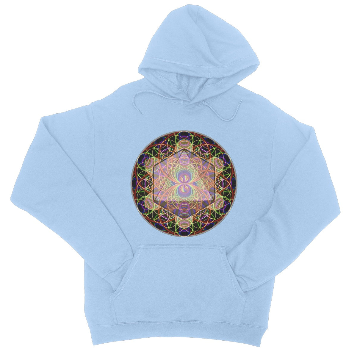 The Platonic Solid Octahedron College Hoodie