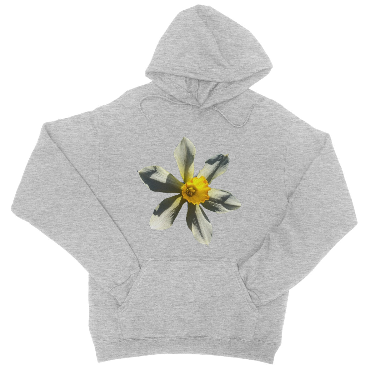 Daffodil College Hoodie - Nature of Flowers