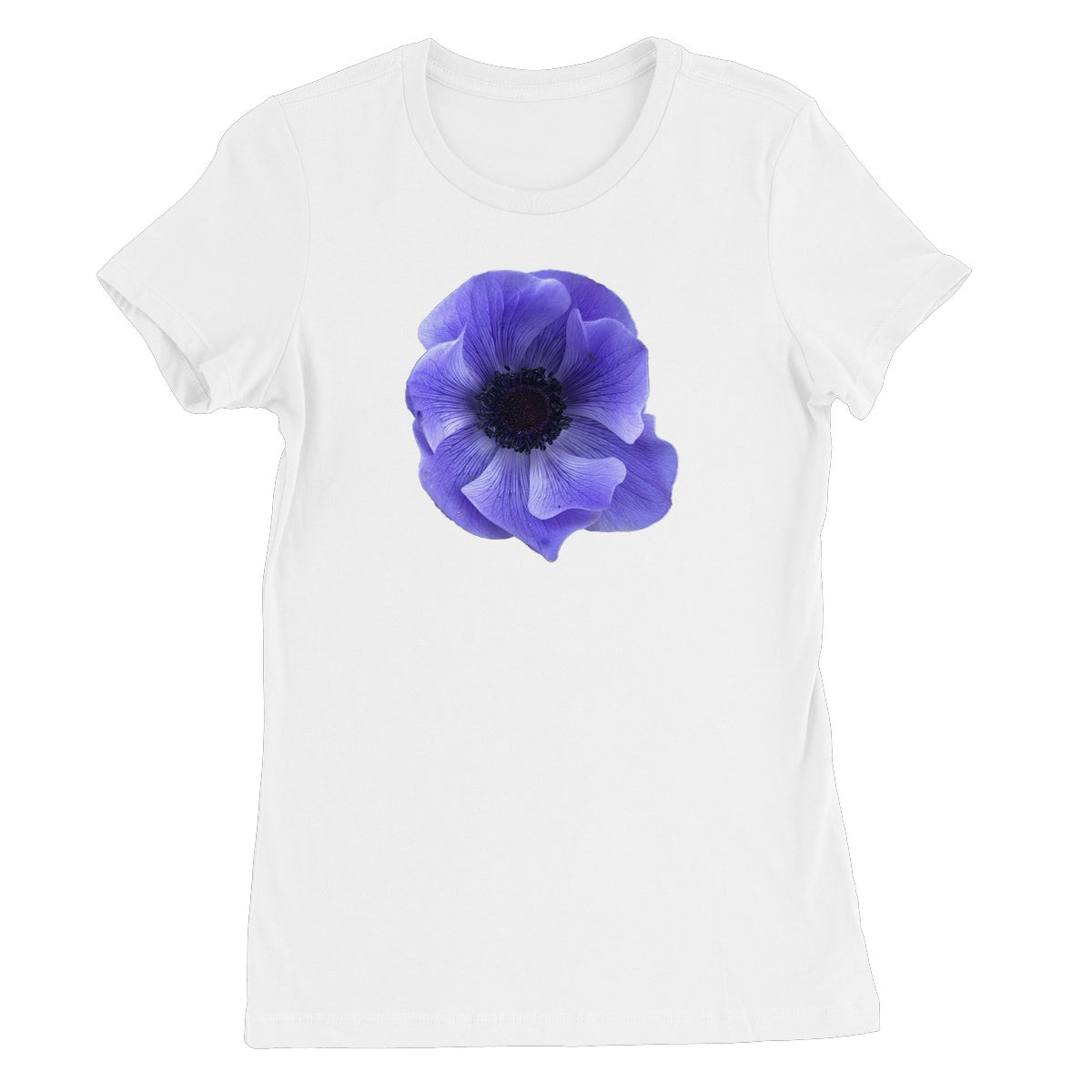 Mistral Blue Anemone Flower Women's Favourite T-Shirt