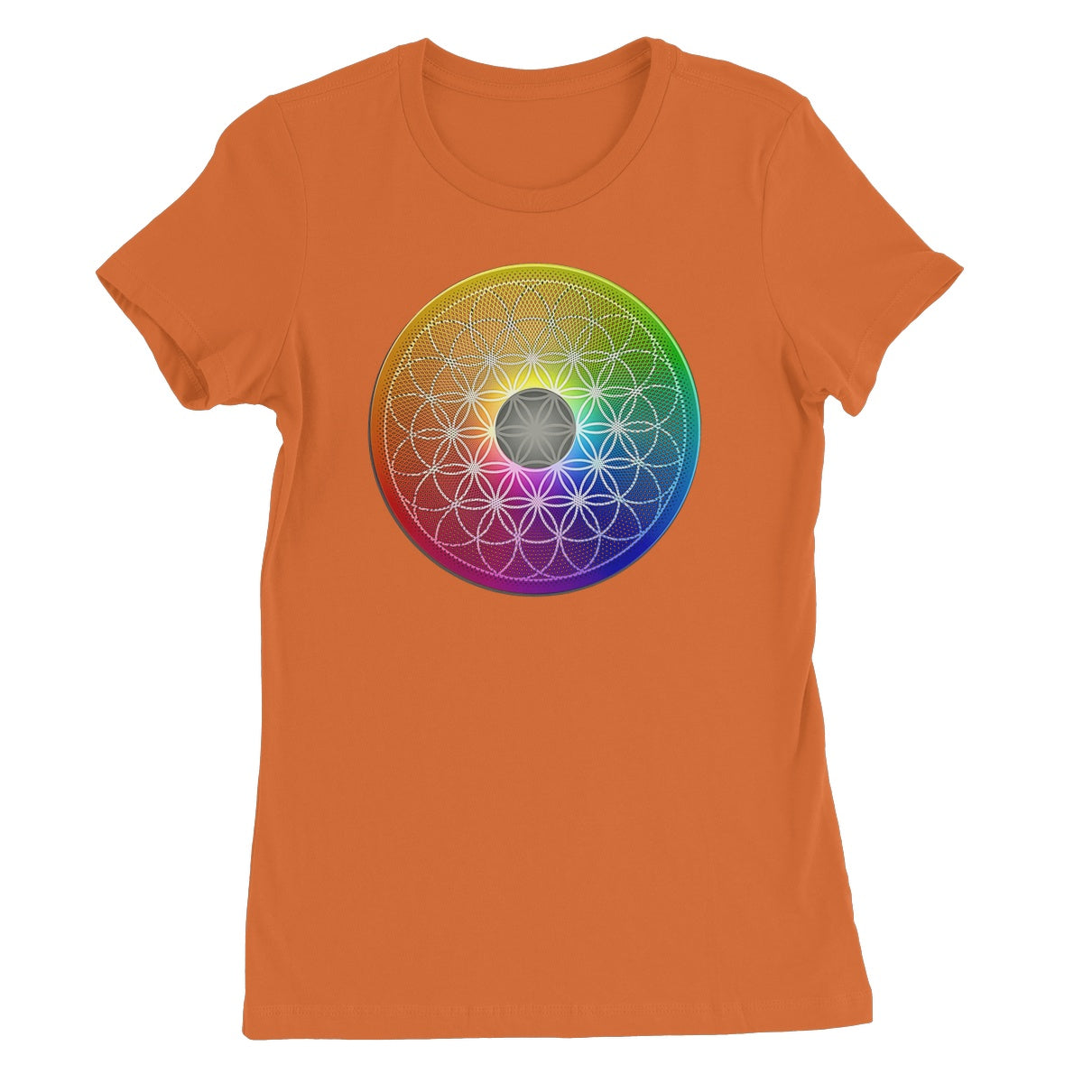 Rainbow Torus Flower of Life Women's Favourite T-Shirt