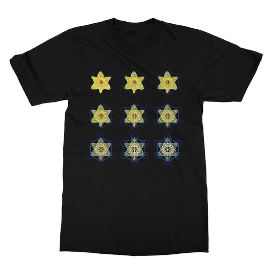 The Geometry of Flowers 3 Softstyle T-Shirt