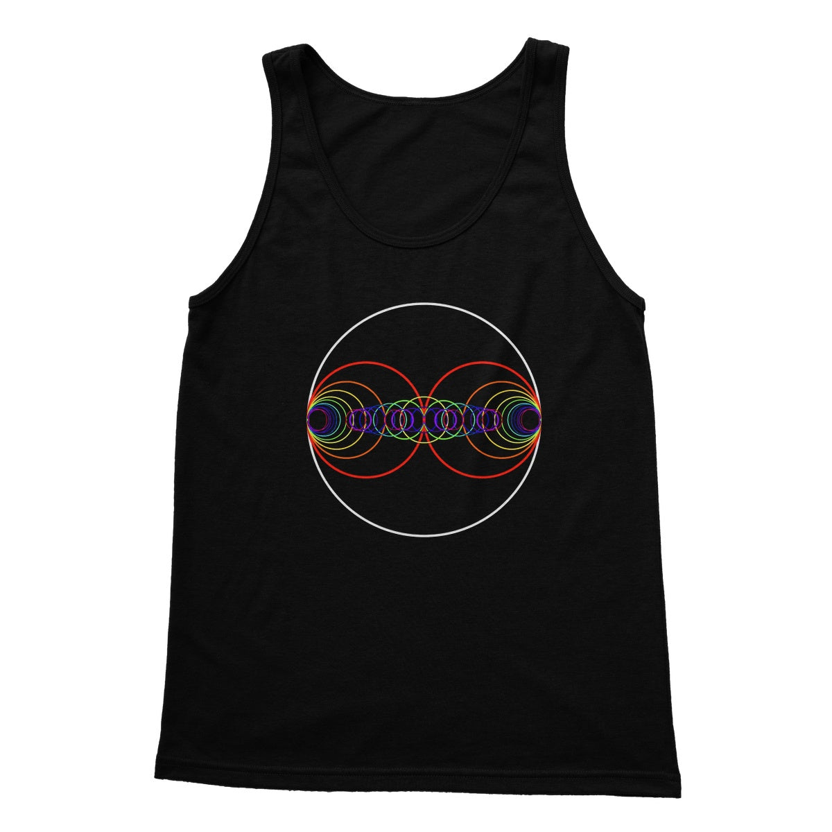 Sound waves Collide Softstyle Tank Top