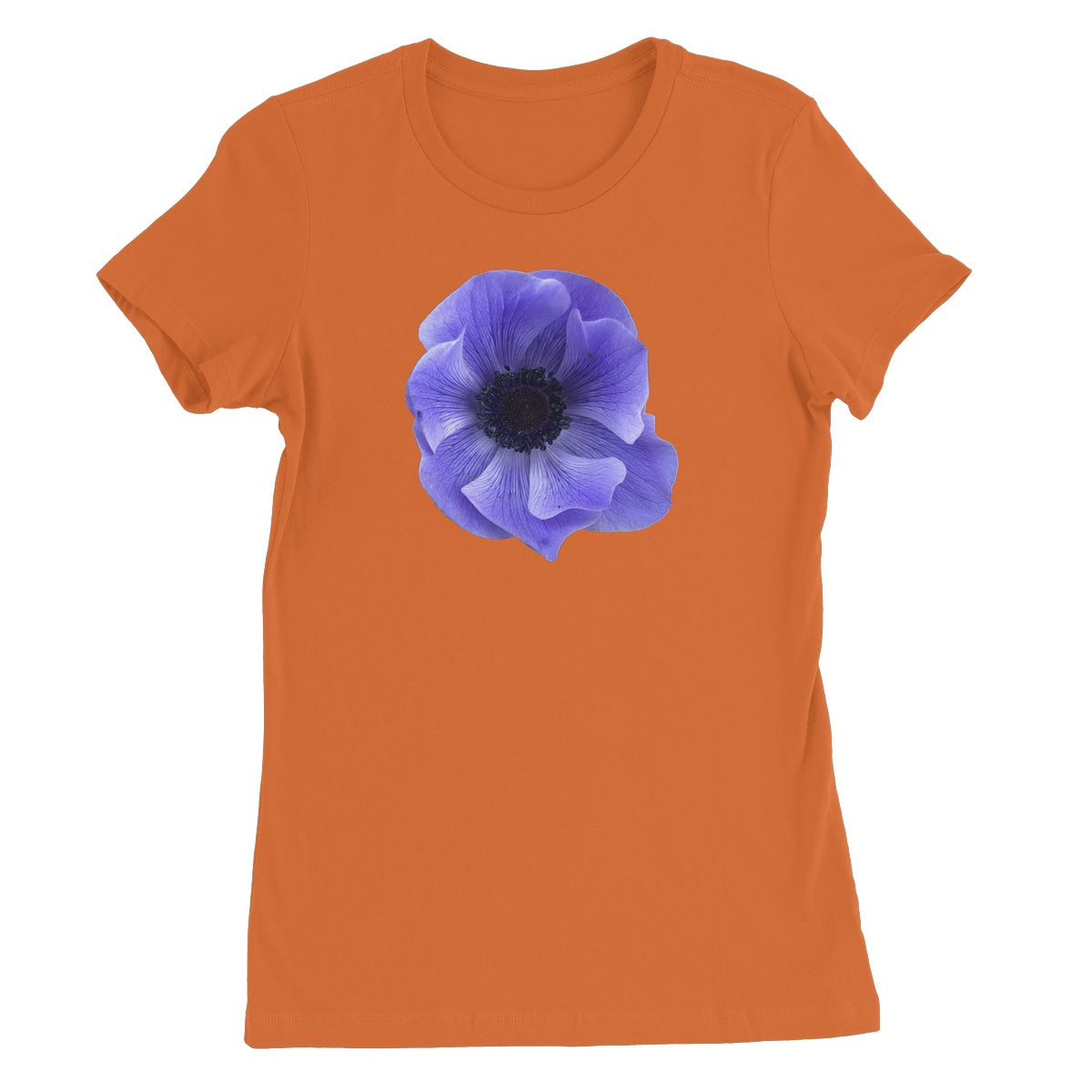 Mistral Blue Anemone Flower Women's Favourite T-Shirt