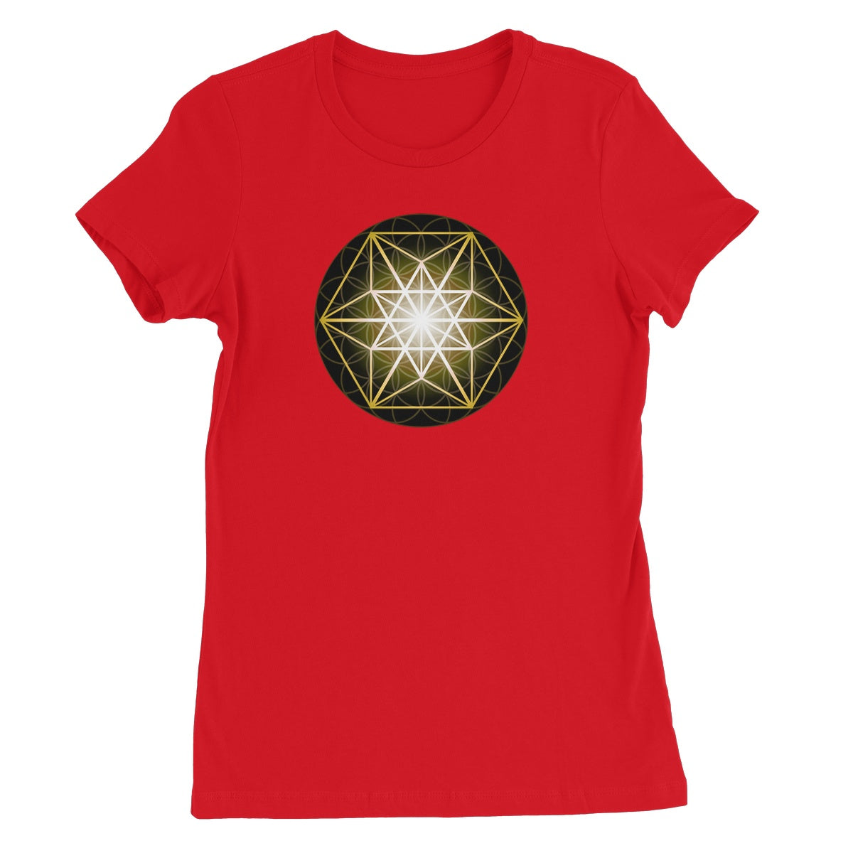 Vector Equilibrium in Gold Women's Favourite T-Shirt