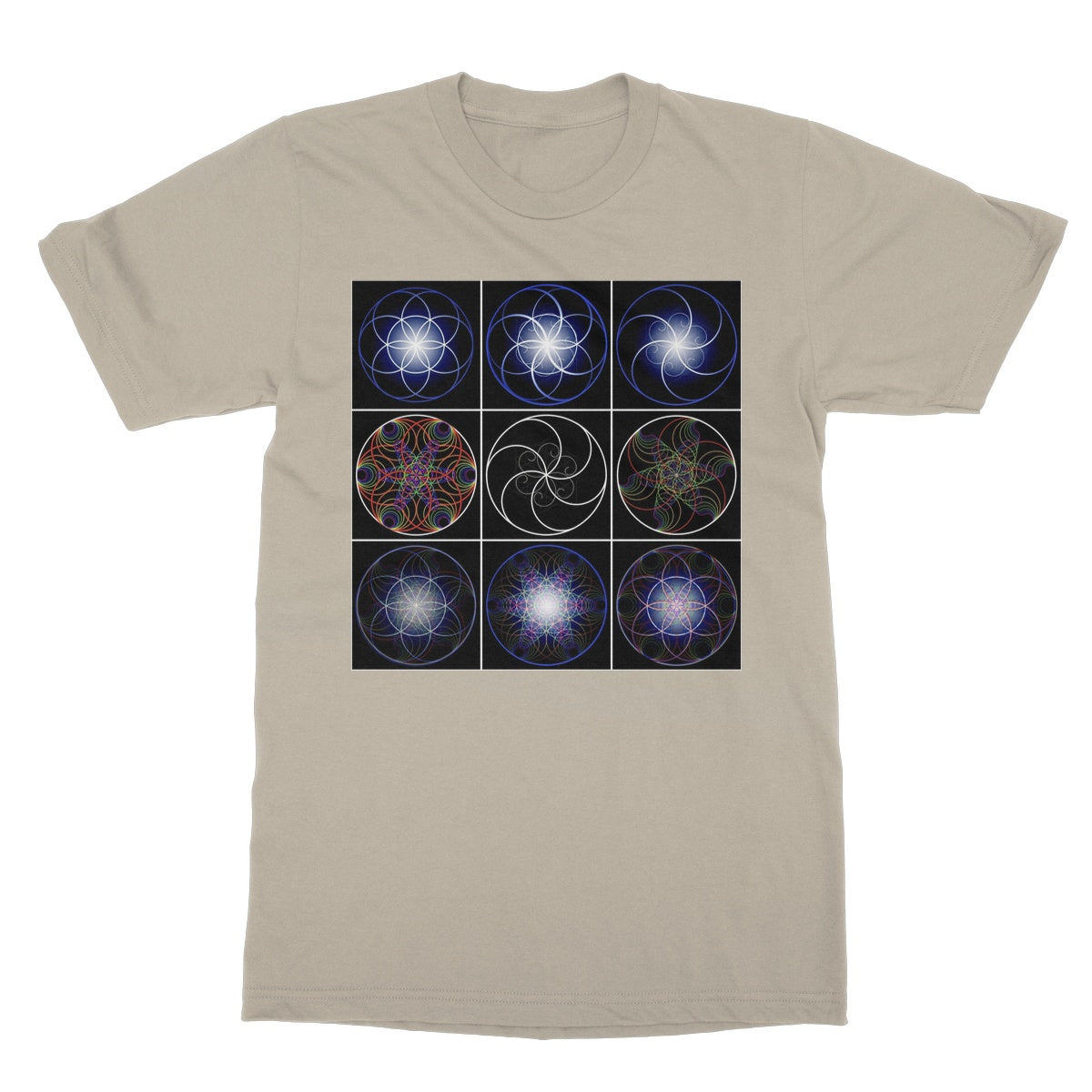 Seed of Life in Nine Softstyle T-Shirt