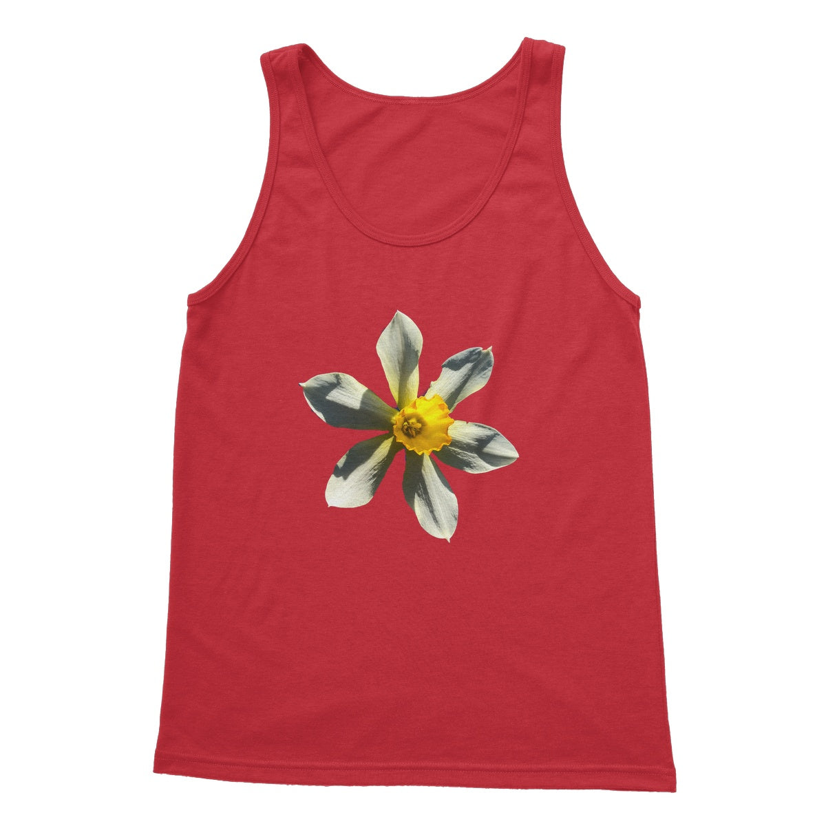 Daffodil  Softstyle Tank Top - Nature of Flowers